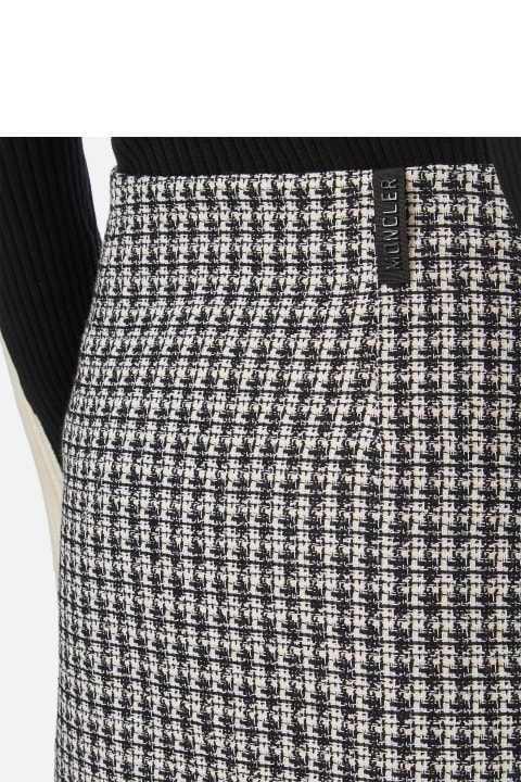 Clothing for Women Moncler Tweed Mini Skirt