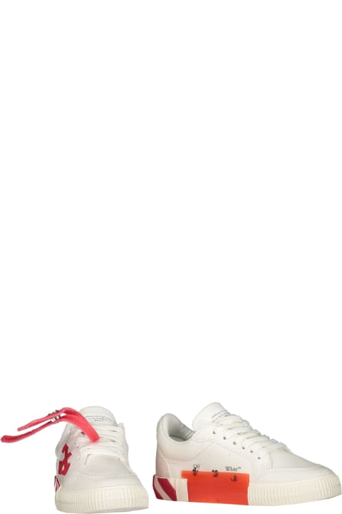 Off-White Kids Off-White Vulcanized Low-top Sneakers