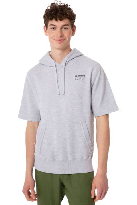 Homeware MC2 Saint Barth Man Short Sleeve Hoodie