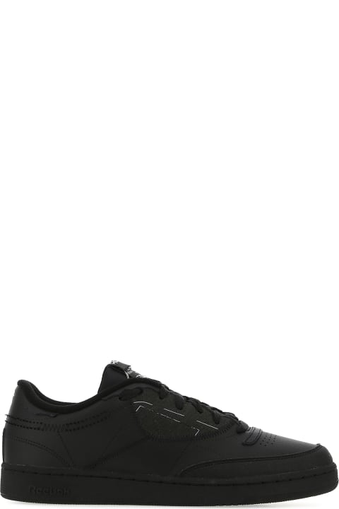 Fashion for Women Reebok Black Leather And Fabric Project 0 Cc Memory Of Sneakers
