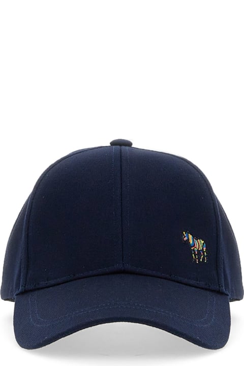 PS by Paul Smith Hats for Men PS by Paul Smith Zebra Baseball Hat