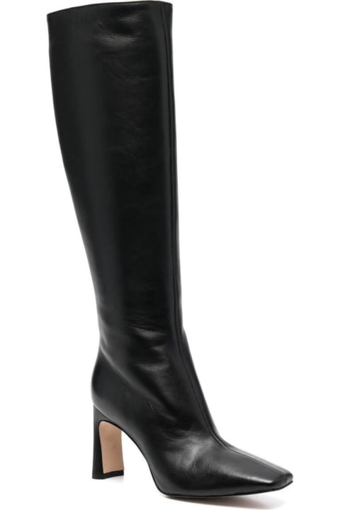 Liu Jo Leonie Hanne Woman's Cuissard Black Leather Boots