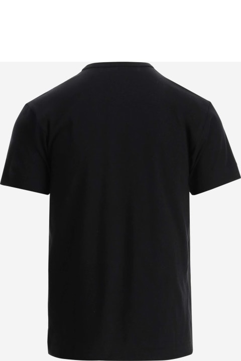 Clothing for Men Comme des Garçons Cotton T-shirt With Logo