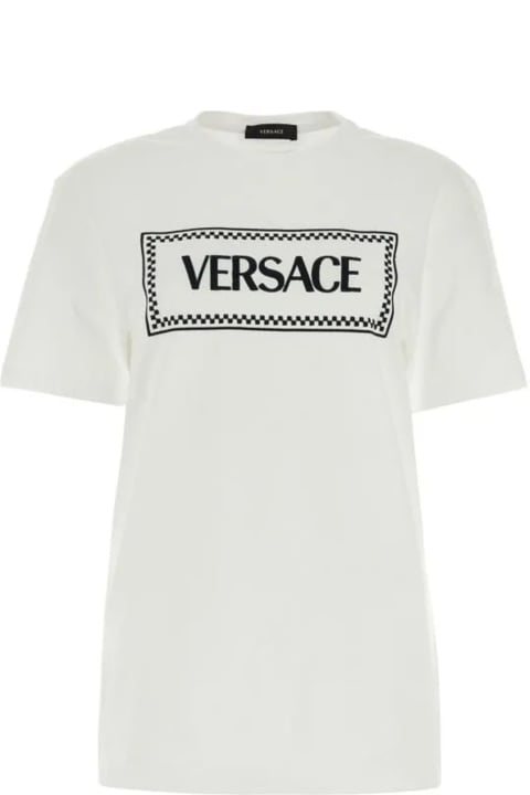 Versace Clothing for Women Versace Logo T-shirt