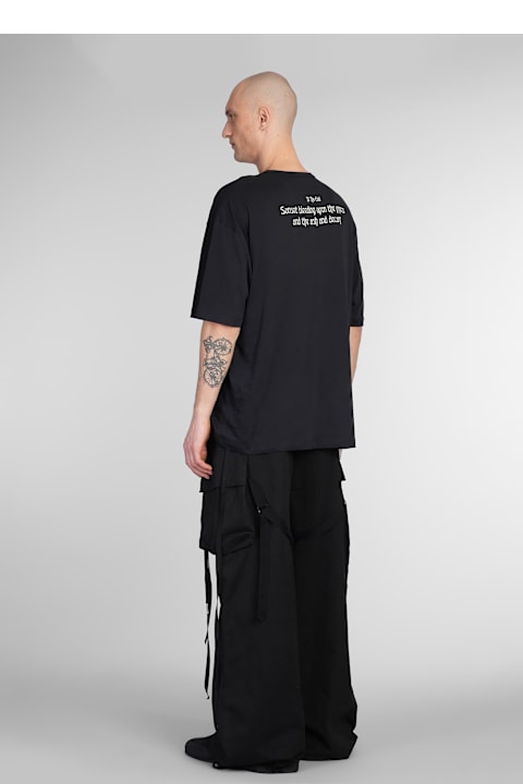 Ann Demeulemeester for Men Ann Demeulemeester T-shirt In Black Cotton