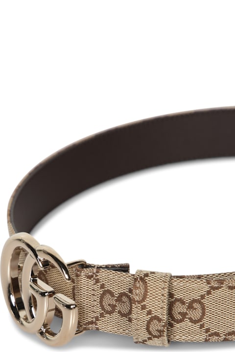 Gucci Accessories for Women Gucci Supreme Beige Ebony Belt