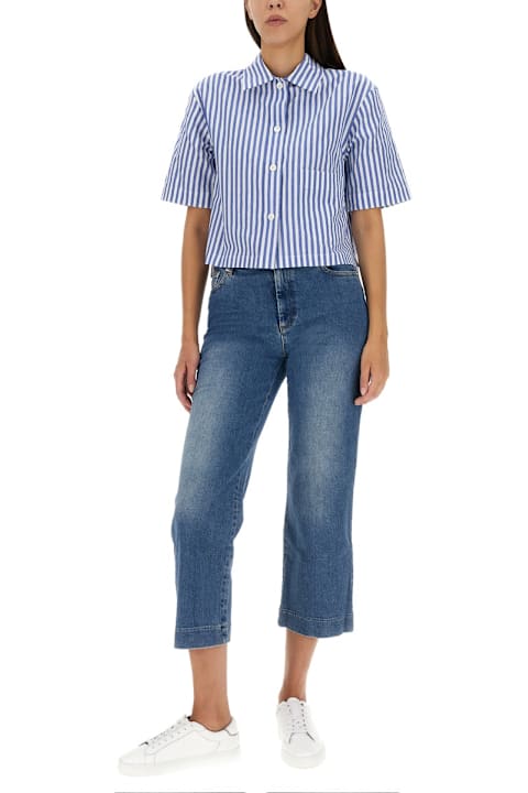 Margaret Howell for Women Margaret Howell Candy Stripe Shirt