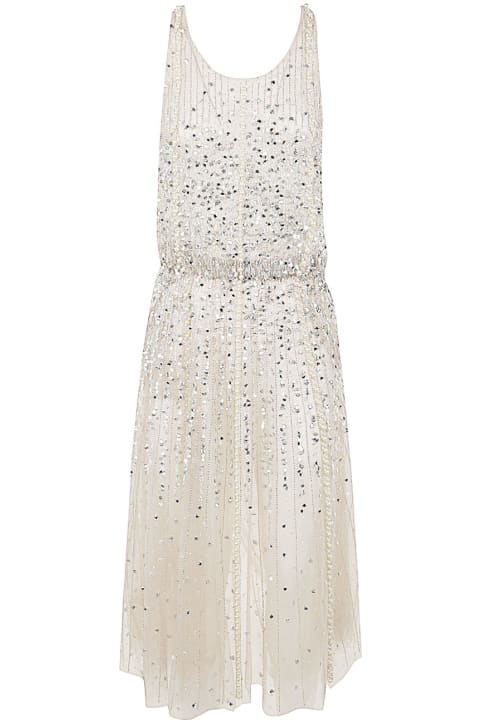 Elisabetta Franchi for Women Elisabetta Franchi Sleeveless Dress With Pearls