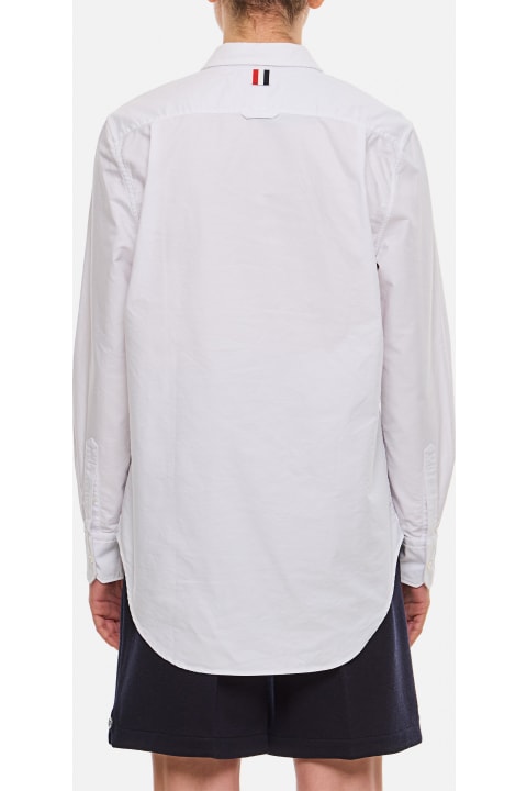 Thom Browne Topwear for Women Thom Browne Lapel Collar Cotton Shirt
