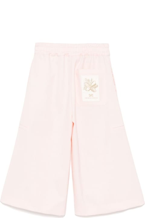 Elisabetta Franchi La Mia Bambina for Women Elisabetta Franchi La Mia Bambina Pantaloni Con Applicazione Logo