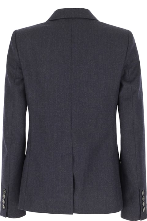 Stella McCartney for Kids Stella McCartney Blue Wool Blazer