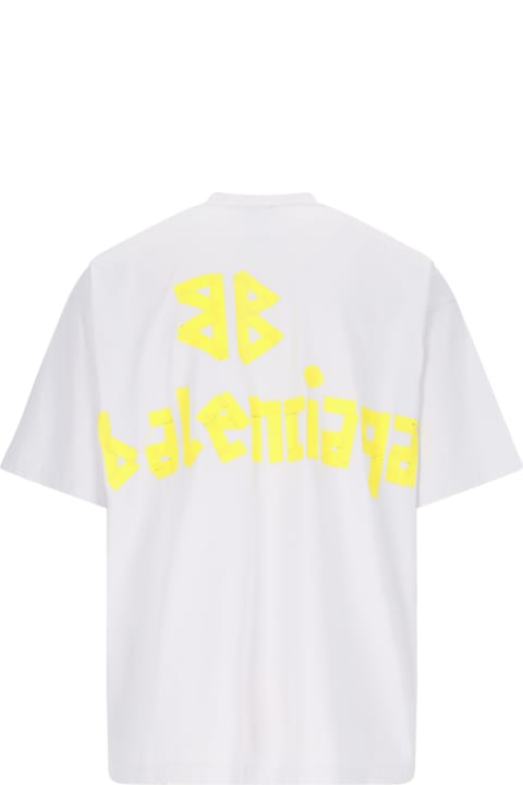 Balenciaga for Men Balenciaga 'tape Type' T-shirt