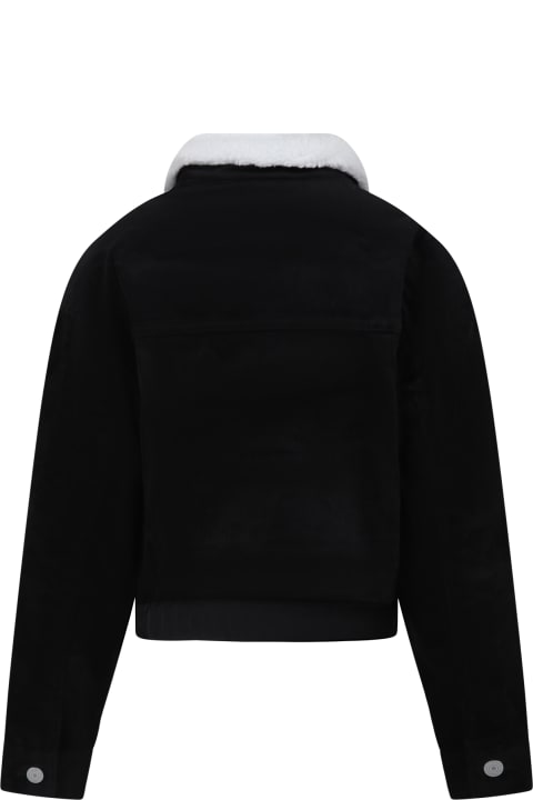 Homeware Levi
s Black Jacket For Girl With Logo