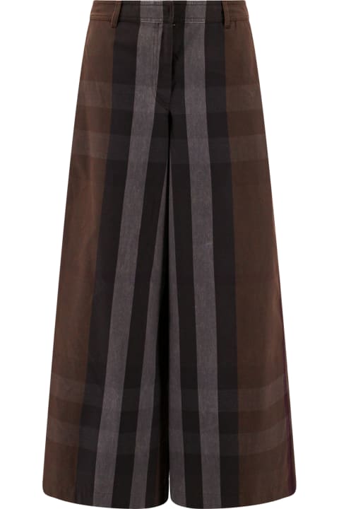 Burberry Pants & Shorts for Women Burberry Trouser
