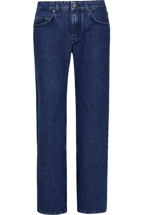 '90s' Blue Cotton Jeans