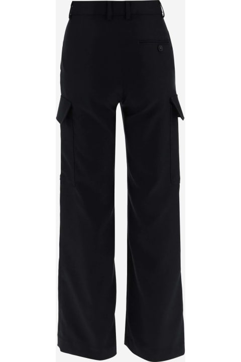 Stella McCartney Pants & Shorts for Women Stella McCartney Cargo Pataloni In Technical Jersey