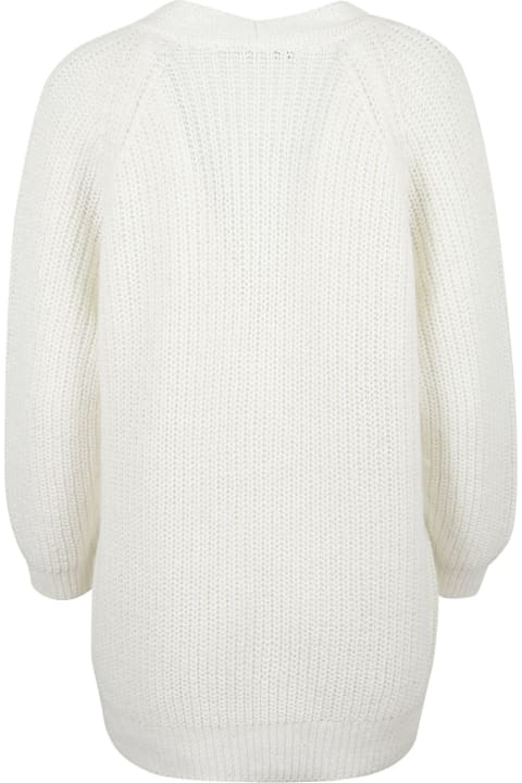 Homeware Fabiana Filippi Oversized Knit Plain Cardigan