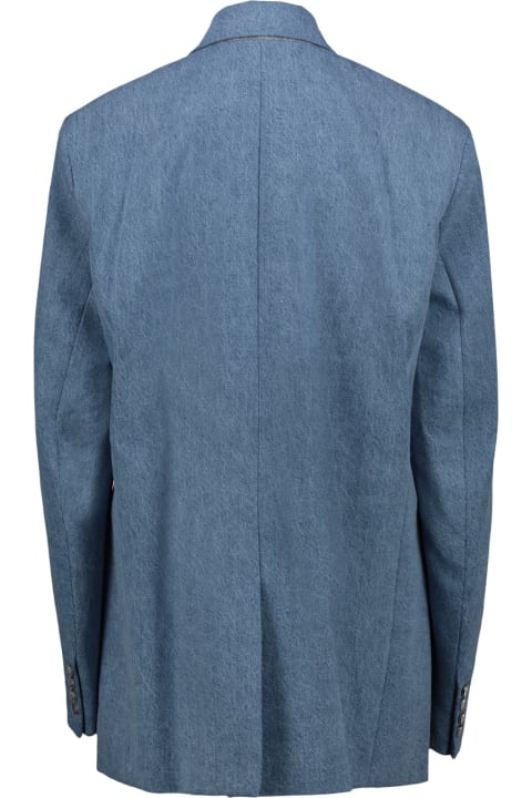 Coats & Jackets for Women VETEMENTS Tailored Denim Jacket