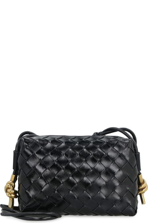 Bottega Veneta Bags for Women Bottega Veneta Mini Loop Leather Crossbody Bag
