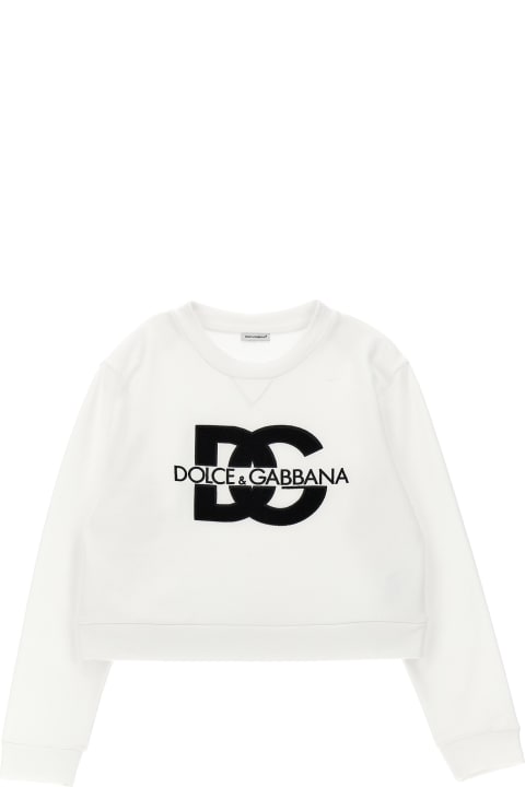Sweaters & Sweatshirts for Boys Dolce & Gabbana Logo Sweatshirt