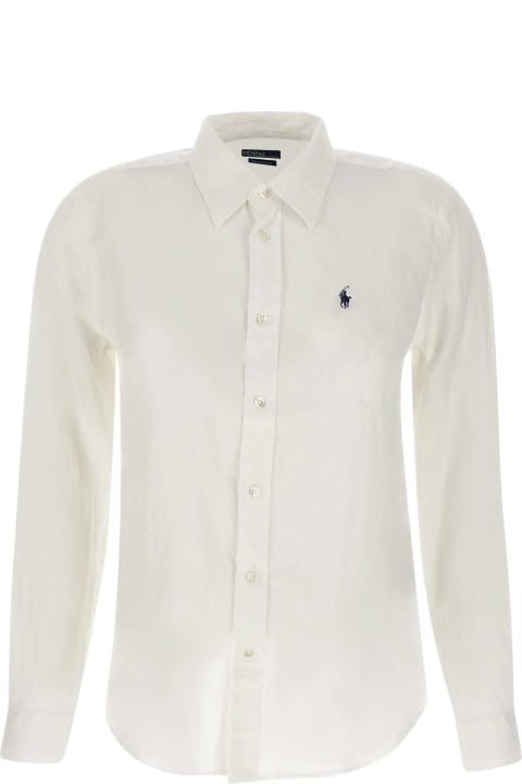 ウィメンズ新着アイテム Polo Ralph Lauren "classic" Linen Shirt
