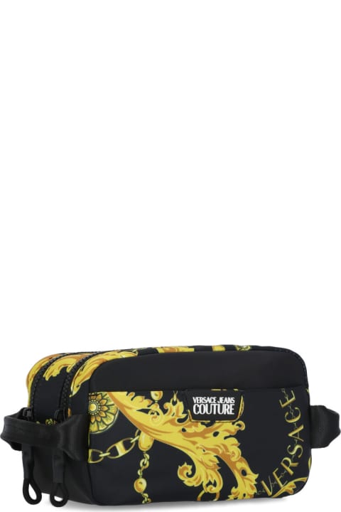 Bags Sale for Men Versace Jeans Couture Beauty Case With Logo