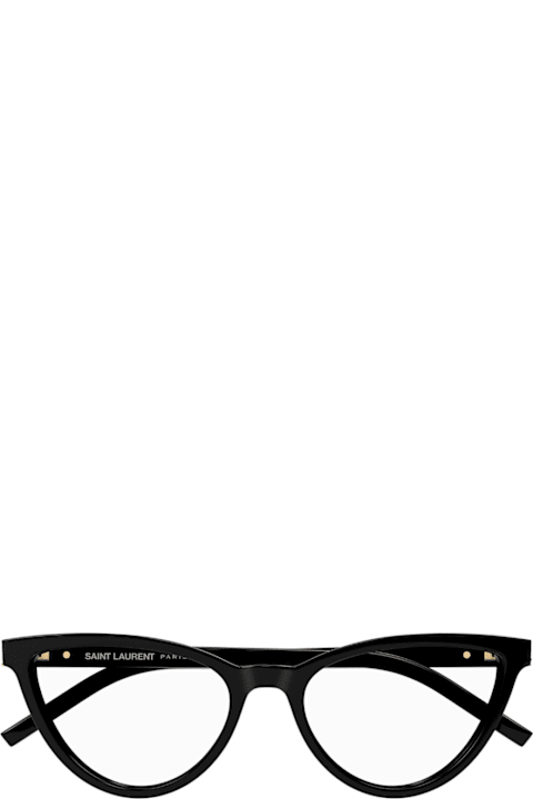 Fashion for Women Saint Laurent Eyewear Saint Laurent Sl M138 Linea Monogram 001 Black Gloves