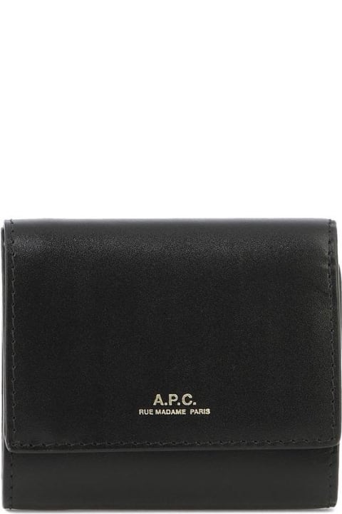 ウィメンズ A.P.C.の財布 A.P.C. Lois Tri-fold Wallet