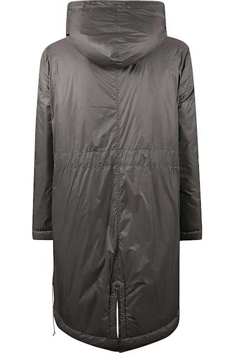 Coats & Jackets for Men Rick Owens Hooded Buttoned Parka