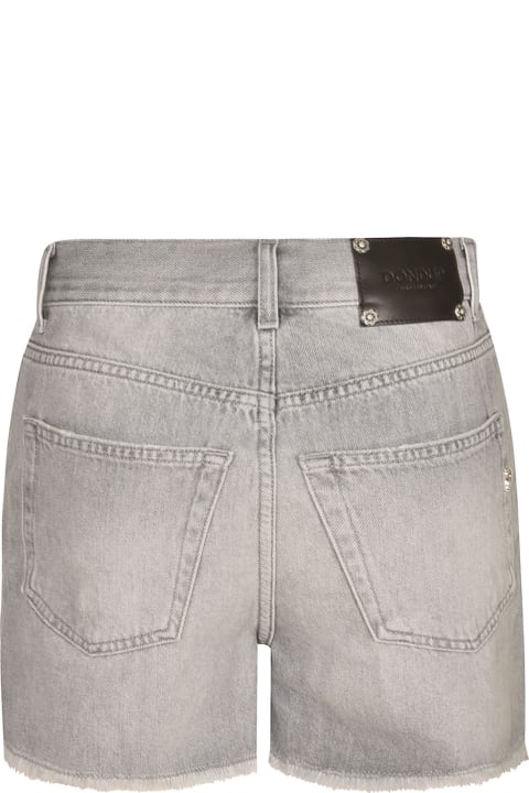 Dondup Pants & Shorts for Women Dondup Ripped Denim Shorts