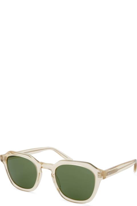 Barton Perreira لـ Kids Barton Perreira Barton Perreira Bp40002i Tucker Cha/vgn Champagne / Vintage Green Sunglasses