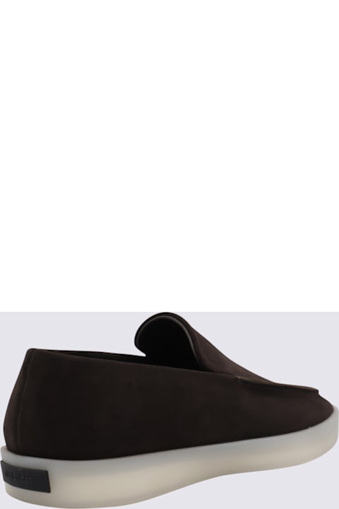 Fear of God Loafers & Boat Shoes for Men Fear of God Dark Brown Leather Loafers