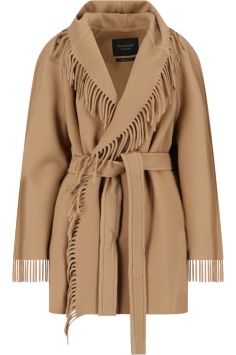Fashion for Women Balenciaga Fringed Coat