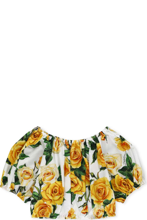 Dolce & Gabbana Shirts for Boys Dolce & Gabbana Flowering Blouse