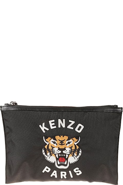 Kenzo Bags for Men Kenzo Tiger Large Clutch