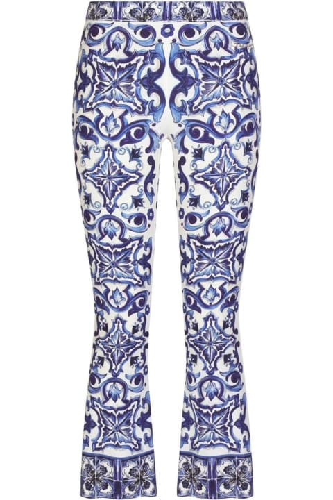 Dolce & Gabbana Pants & Shorts for Women Dolce & Gabbana Pantaloni St Maiolica