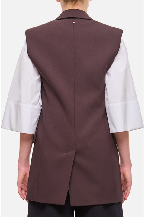 SportMax Pants & Shorts for Women SportMax Double Breasted Vest