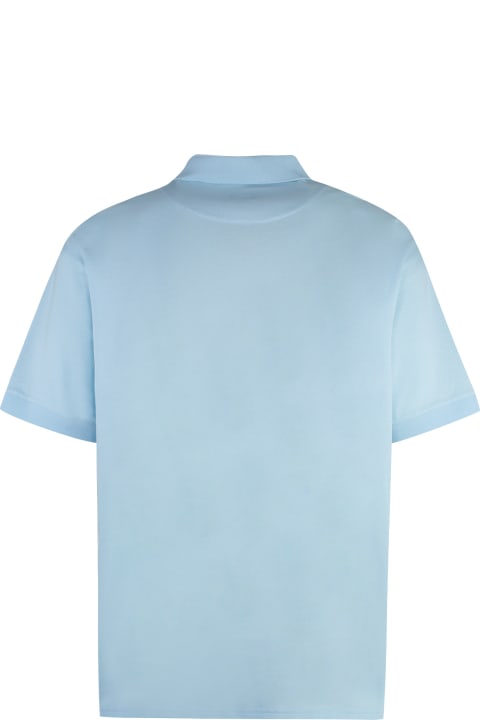 Y-3 Topwear for Men Y-3 Cotton-piqué Polo Shirt