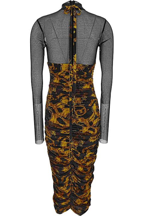 Homeware Versace Jeans Couture Versace Jeans Couture Black Long Dress