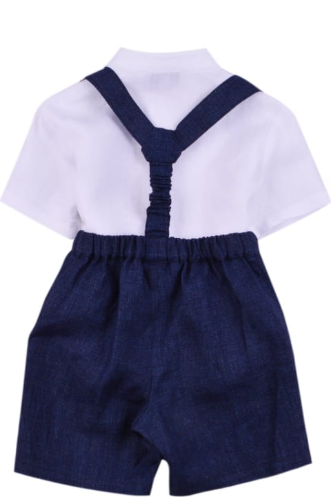 Emporio Armani Accessories & Gifts for Baby Boys Emporio Armani Linen Two-piece Suit