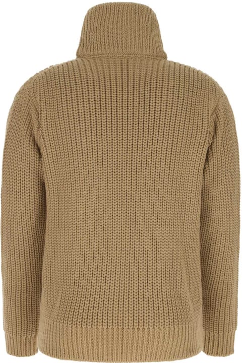 Sweaters for Women Prada Biscuit Alpaca Cardigan