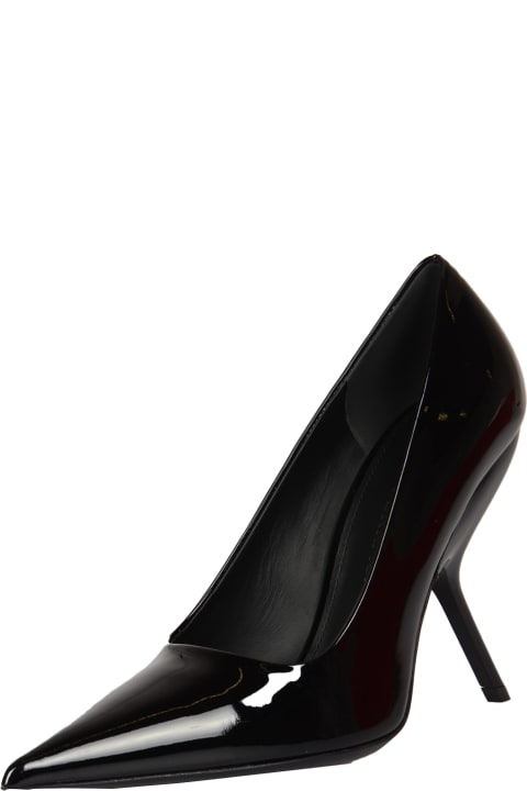 High-Heeled Shoes for Women Ferragamo Glossy Pumps