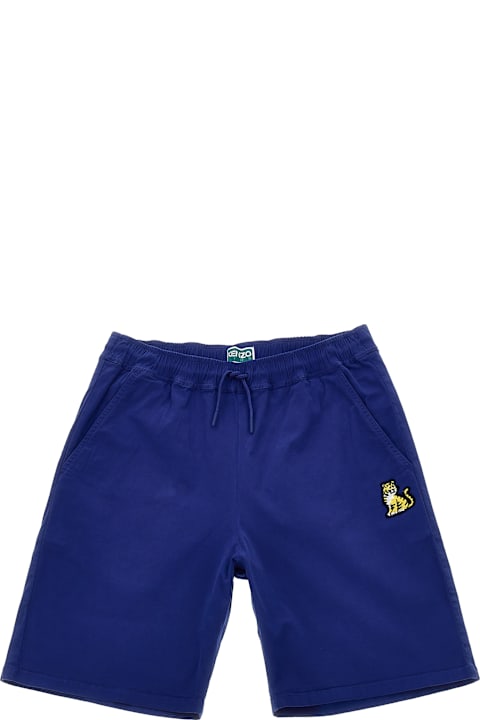Kenzo Kids for Women Kenzo Kids Embroidered Bermuda Shorts