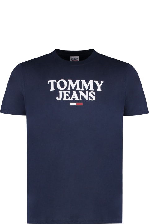 Tommy Hilfiger for Men Tommy Hilfiger Cotton Crew-neck T-shirt