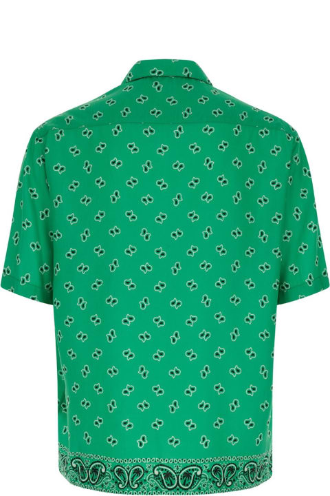 Clothing Sale for Men Palm Angels Palm Angels Shirts Green