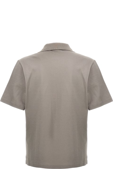 Lanvin Topwear for Men Lanvin Logo Embroidery Polo Shirt