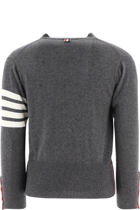 Sweaters for Men Thom Browne 4-bar Stripe Cardigan
