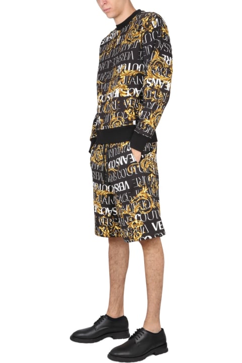 Versace Jeans Couture for Men Versace Jeans Couture Bermuda Shorts With Garland Print
