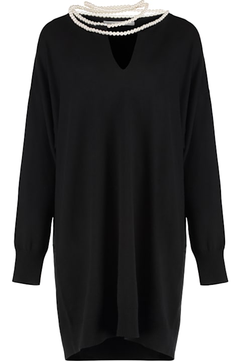 Zimmermann for Kids Zimmermann Crush Mini Wool Knit Dress