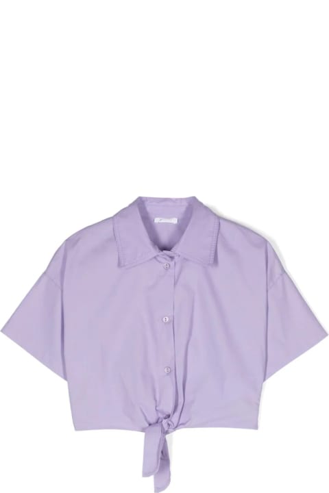 Miss Grant Shirts for Girls Miss Grant Camicia Con Fiocco